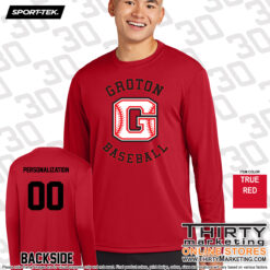 Groton Little League Performance Long Sleeve T-Shirt