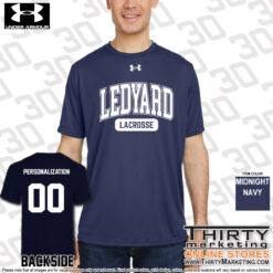 Alternative view of LHS Boys Lacrosse UnderArmour Tech T-Shirt