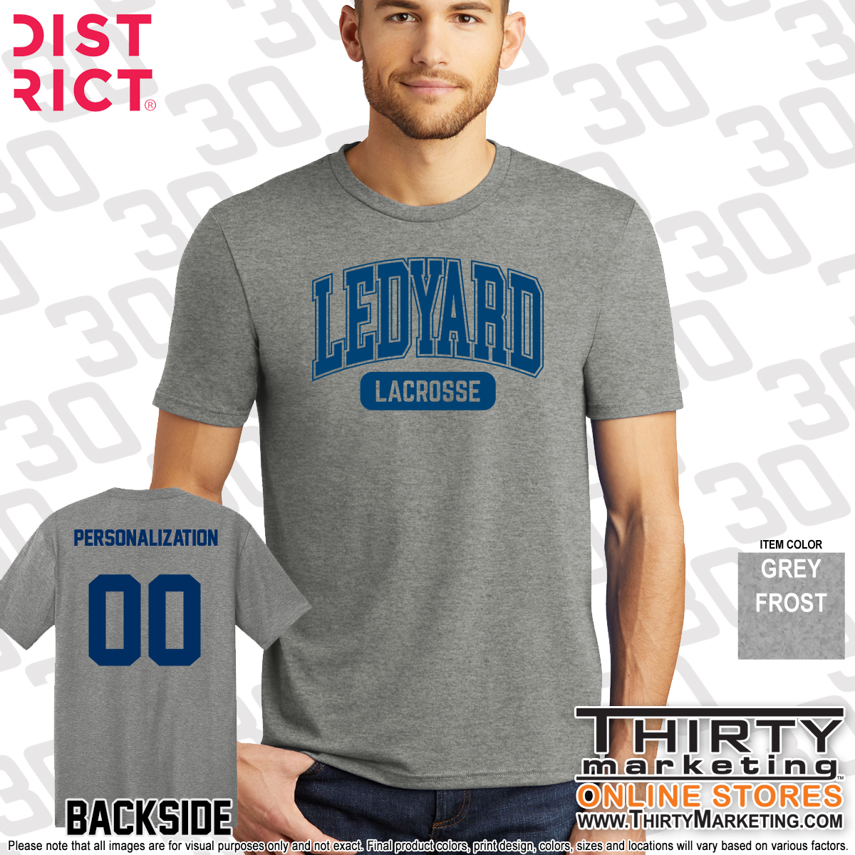 LHS Boys Lacrosse District Tee - Image 6