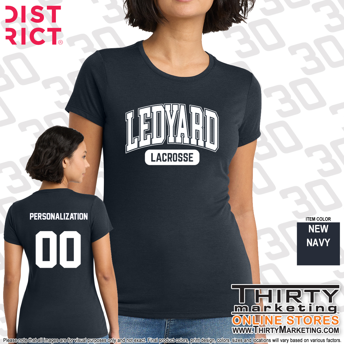 LHS Boys Lacrosse District Tee - Image 4