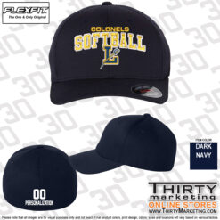 Alternative view of LHS Softball FLEXFIT® Cap