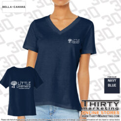 Little Learners Ladies V-Neck T-Shirt