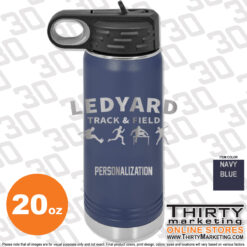 LMS Track & Field 20oz Water Bottle