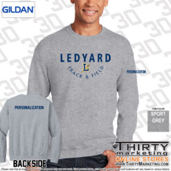 Alternative view of LMS Track & Field Crewneck Sweatshirt