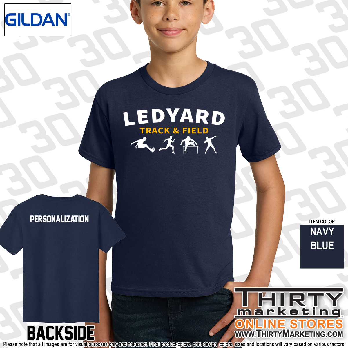 LMS Track & Field T-Shirt - Image 3