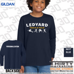 Alternative view of LMS Track & Field Long Sleeve T-Shirt