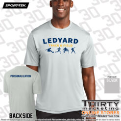 Alternative view of LMS Track & Field Performance T-Shirt