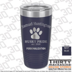 Samuel Huntington School 20oz Engraved Ringneck Tumbler
