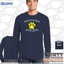 Alternative view of Samuel Huntington School Long Sleeve T-Shirt