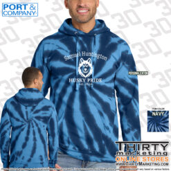 Alternative view of Samuel Huntington School Tie-Dye Hoodie