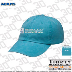 Alternative view of Soroptimist Pigment Dyed-Cap