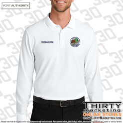 Thames River Magnet School Long Sleeve Polo
