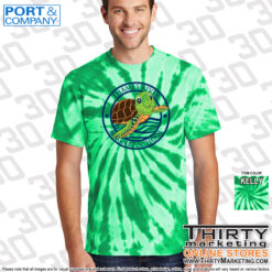 Alternative view of Thames River Magnet School Tie-Dye Tee