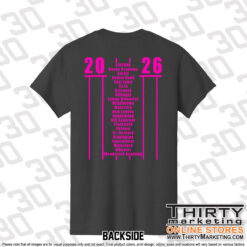 Alternative view of 2026 Tetlow Relays T-Shirt