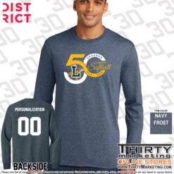 LHS Softball 50 Seasons District Long Sleeve Tee