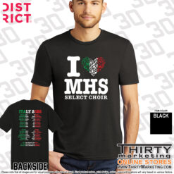 Malverne Select Choir District® Perfect Tri® Tee