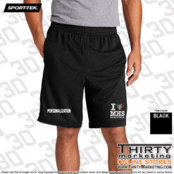 Malverne Select Choir Sport-Tek® PosiCharge® Position Short with Pockets