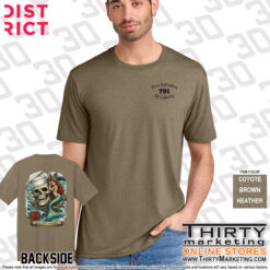 USS Delaware FRG Skull Perfect Tri® Tee