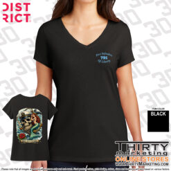 USS Delaware FRG Skull Perfect Tri® V-Neck Tee