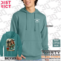 USS Delaware FRG Skull Fleece Hoodie