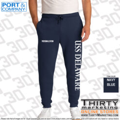 USS Delaware FRG Fleece Joggers