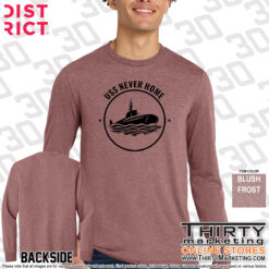 USS Texas FRG Never Home District Long Sleeve Tee