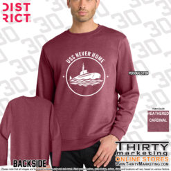 USS Texas FRG Never Home Crewneck Sweatshirt