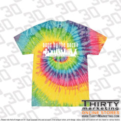 Dogs By The Dozen Tie-Dyed T-Shirt