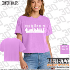 Dogs By The Dozen Women’s Heavyweight Boxy Tee