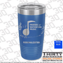 Friends of Waterford Music 20oz Engraved Ringneck Tumbler