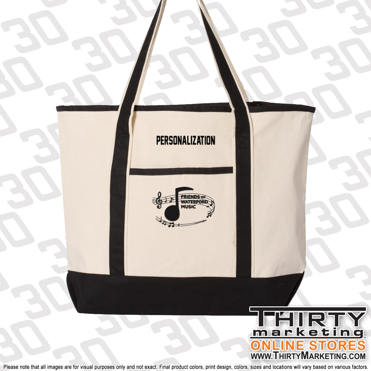 Friends of Waterford Music Tote Bag - Image 2